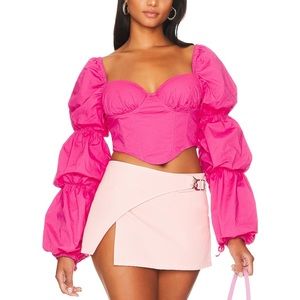 Majorelle Corset Top